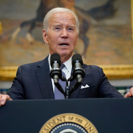 President Joe Biden speaks in the Roosevelt Room of the White House, Friday, June 30, 2023, in Washington. The Biden administration is moving forward on a new student debt relief plan after the Supreme Court struck down his original initiative to provide relief to 43 million borrowers. (AP Photo/Evan Vucci) ORG XMIT: DCEV430