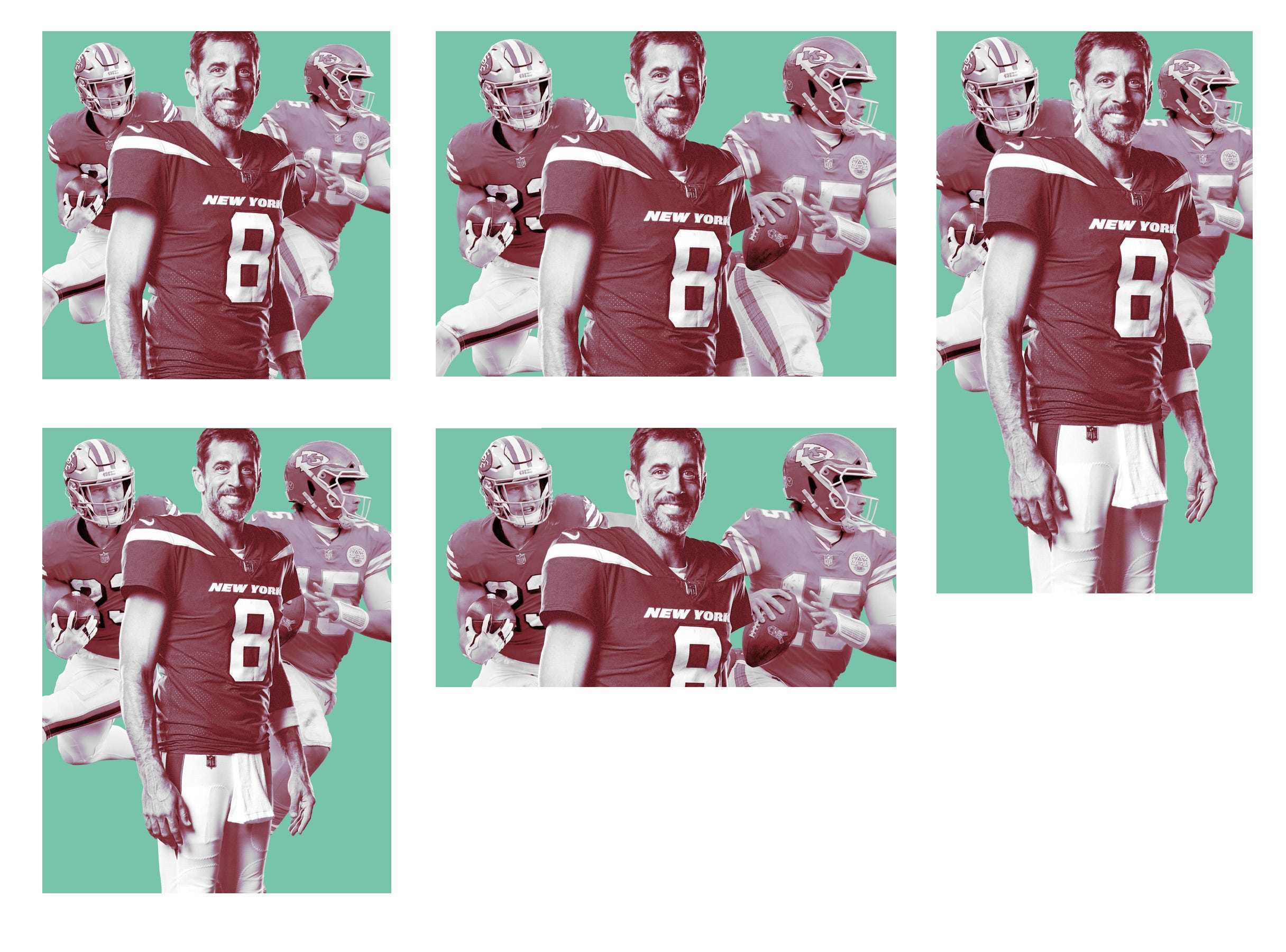 Aaron Rodgers will try to lead the New York Jets to the Super Bowl summit in his first year with Gang Green.