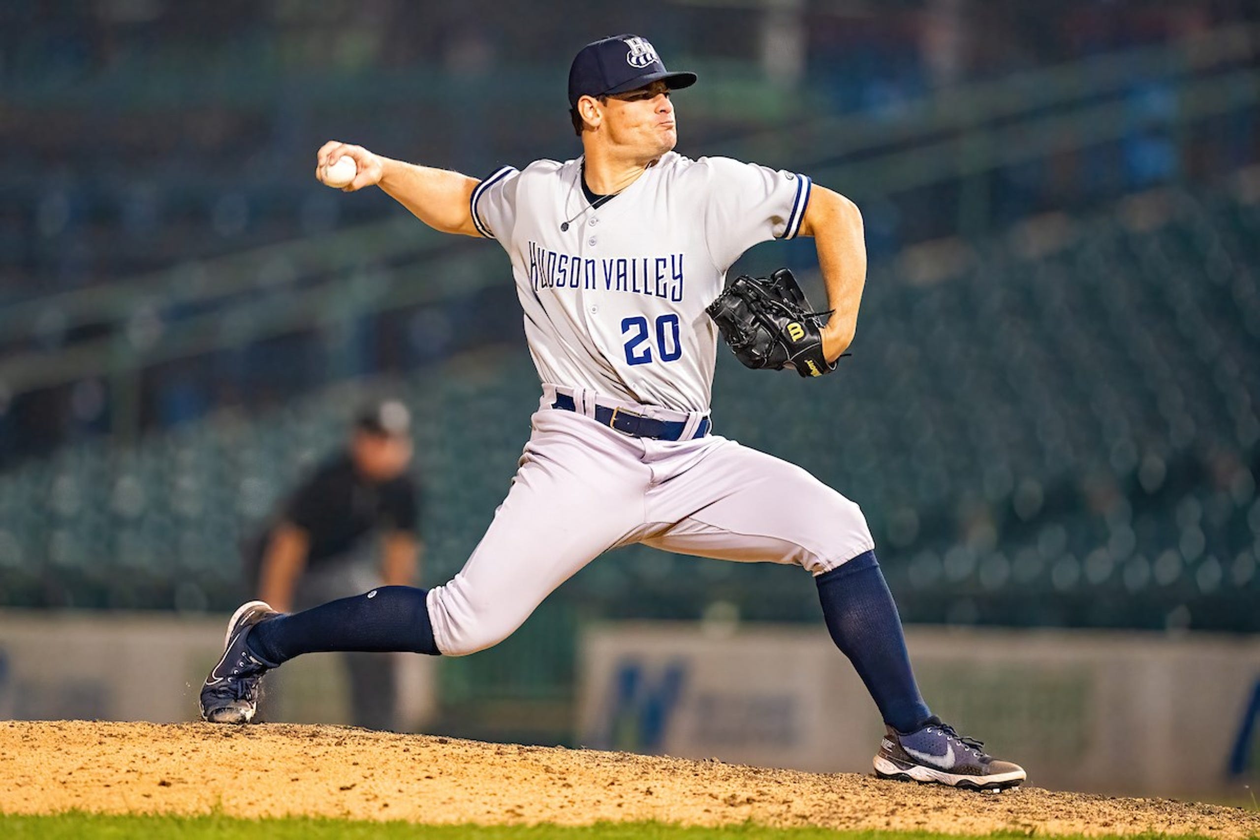 Harrison Cohen, an undrafted free agent out of George Washington University, is 2-1 with a 2.81 ERA in 20 relief outings with High-A Hudson Valley.