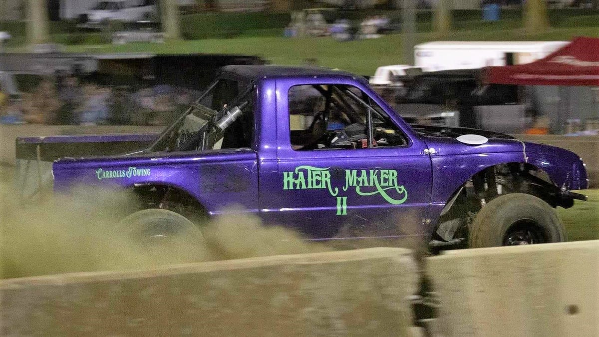 William Hellinger and Hate Maker II will take to the track for rough truck contest William Hellinger and Hate Maker II will take to the track for rough truck contest