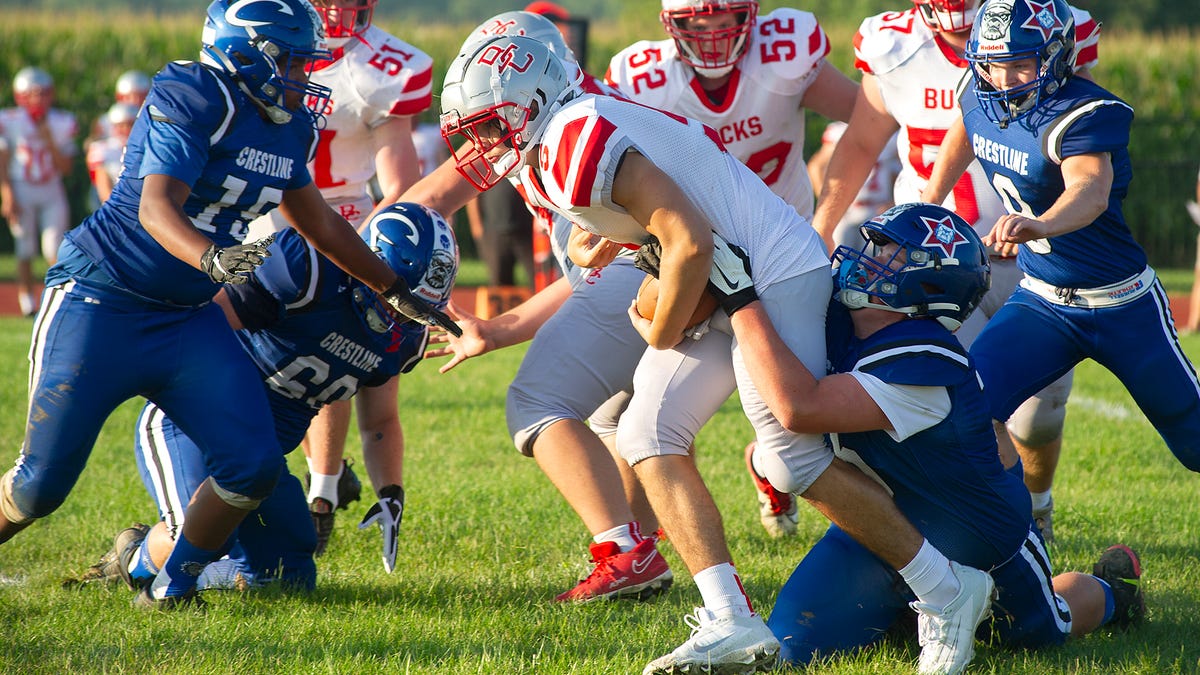 The Bucks start here Buckeye Central throttles rival Crestline in football season opener The Bucks start here Buckeye Central throttles rival Crestline in football season opener