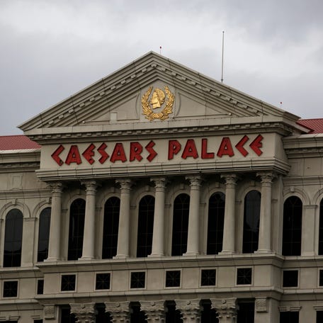 This Feb. 7, 2017, file photo shows Caesars Palace hotel and casino in Las Vegas.