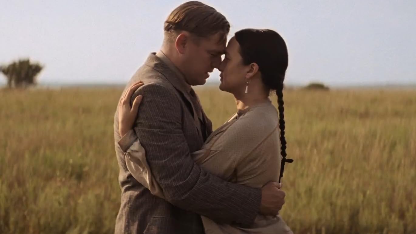 Leonardo DiCaprio and Lily Gladstone in "Killers of the Flower Moon."