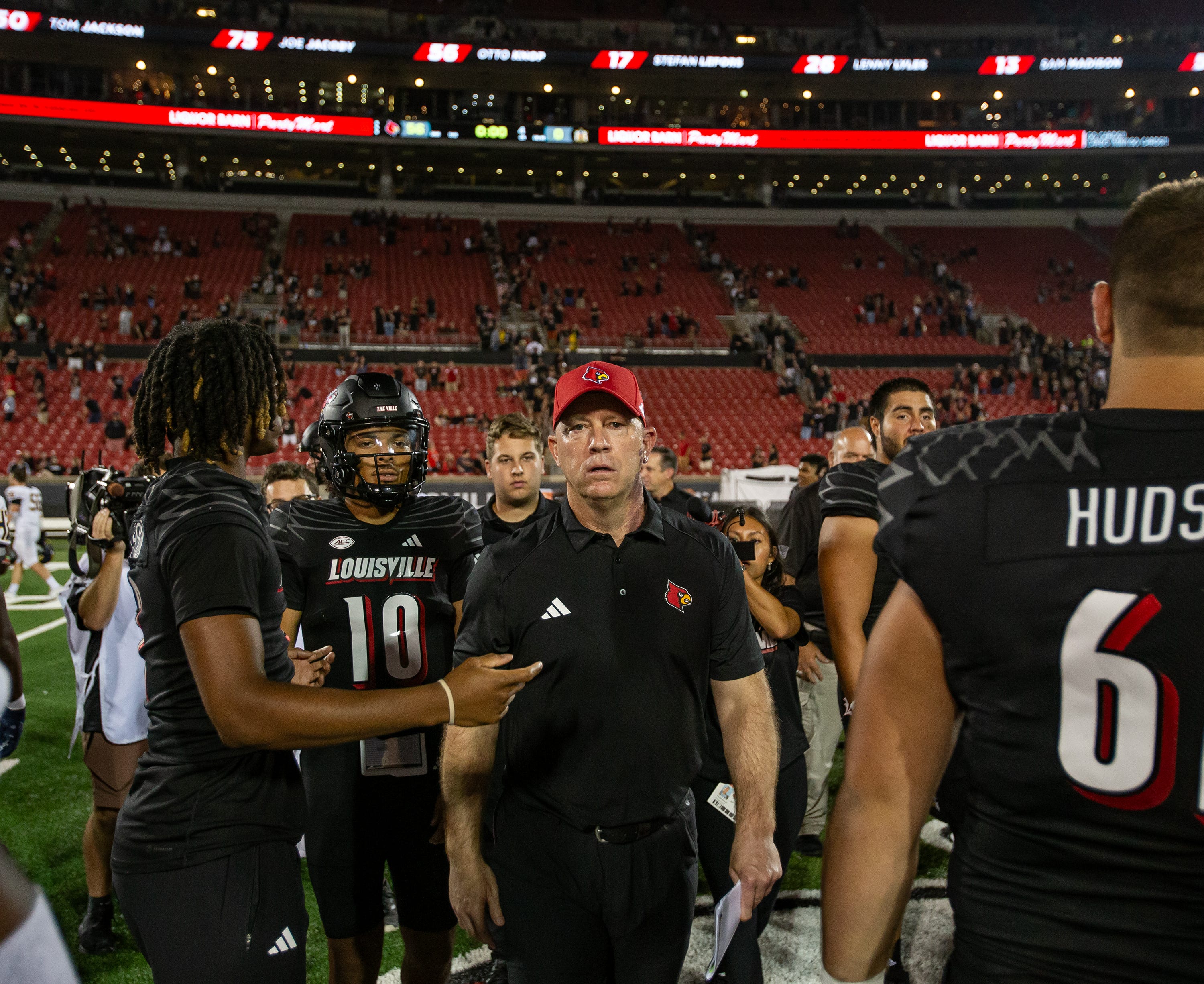 Louisville's Jeff Brohm on what he's learned about 3-0 start