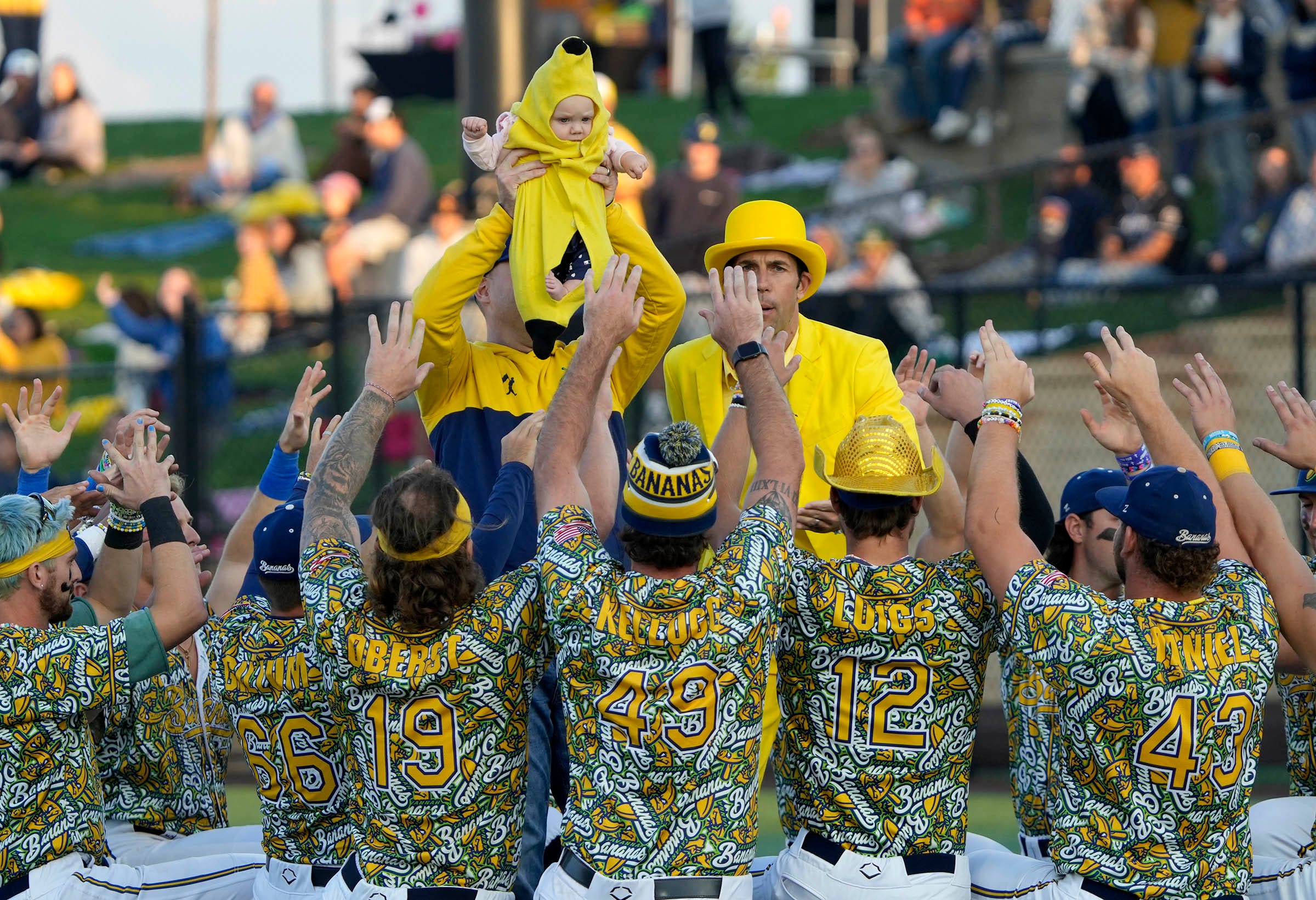 The Savannah Bananas are bringing their viral brand of baseball back to Wisconsin in 2026