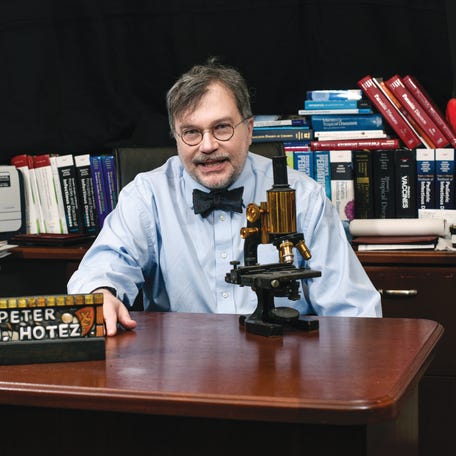 Dr. Peter Hotez, a pediatric infectious disease expert at Baylor College of Medicine.