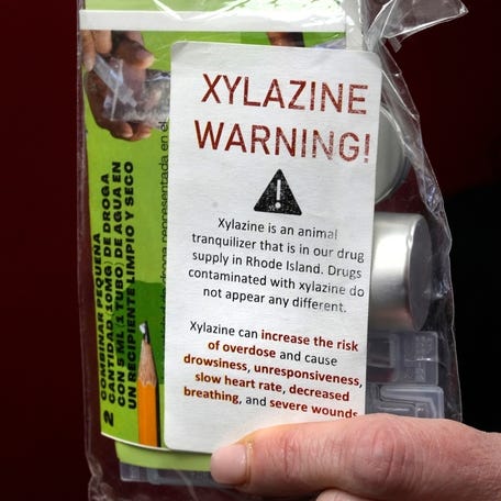 The U.S. Drug Enforcement Administration is warning the American public of a sharp increase in the trafficking of fentanyl mixed with xylazine. Xylazine, also known as 