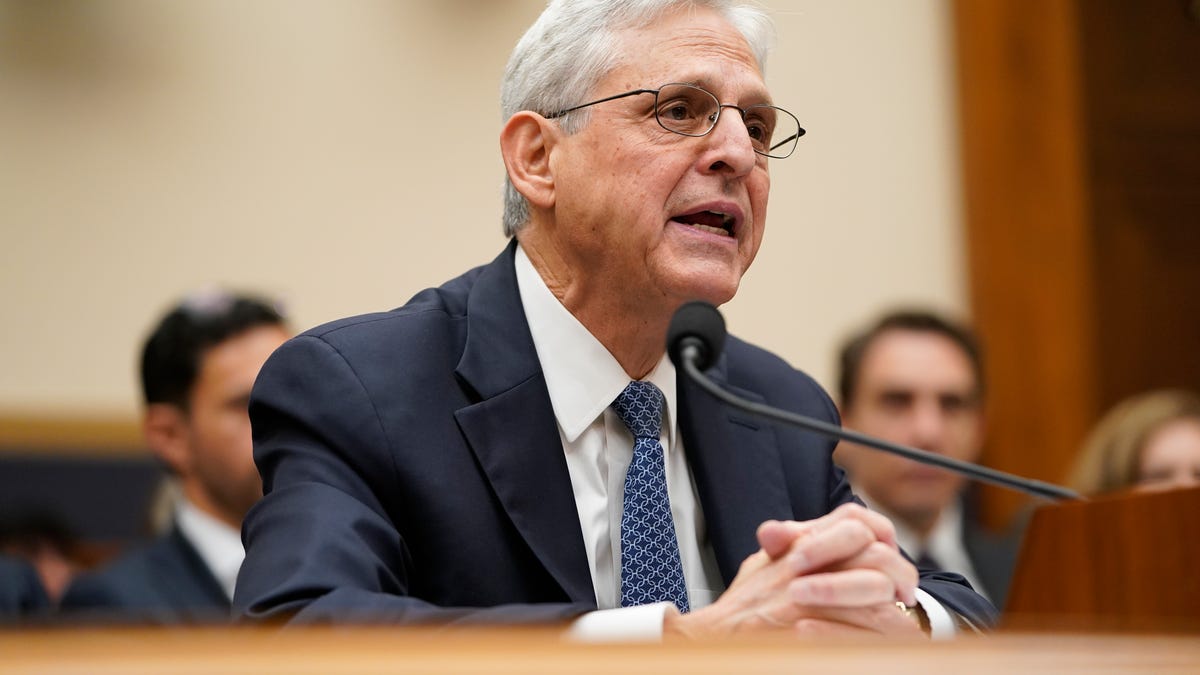 Attorney General Merrick Garland appears before the Republican-led House Judiciary Committee on Sept. 20, 2023 in Washington, D.C.