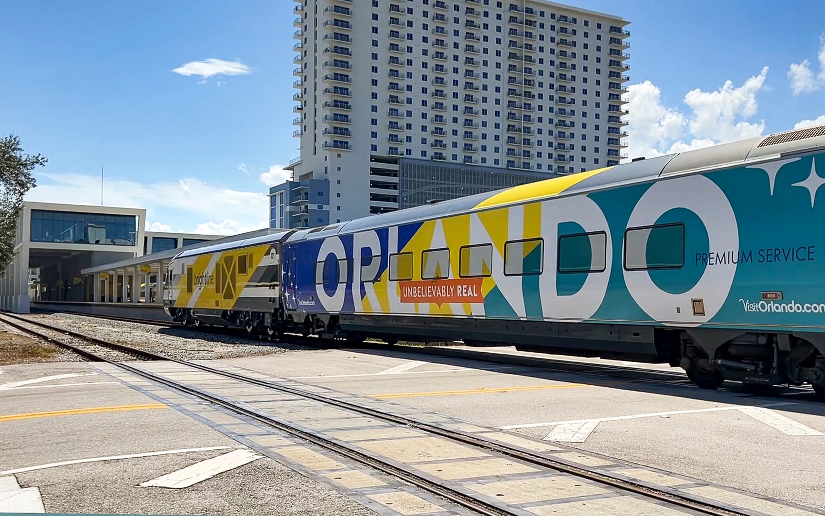 Train kills one person on first day of Orlando service