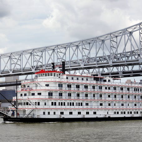 An American Cruise Lines' vessel is seen leaving port on Saturday, August 4, 2012 in New Orleans.