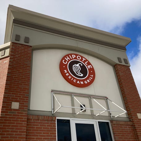 A Chipotle location is pictured in Vermont.