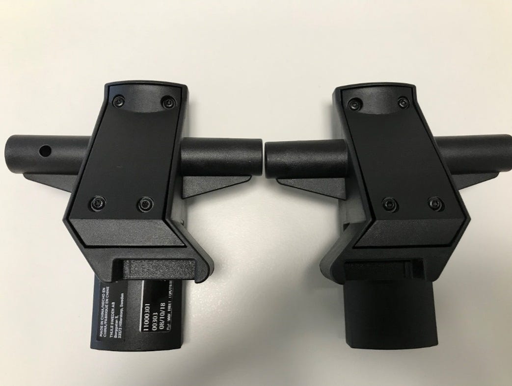 thule sleek car seat