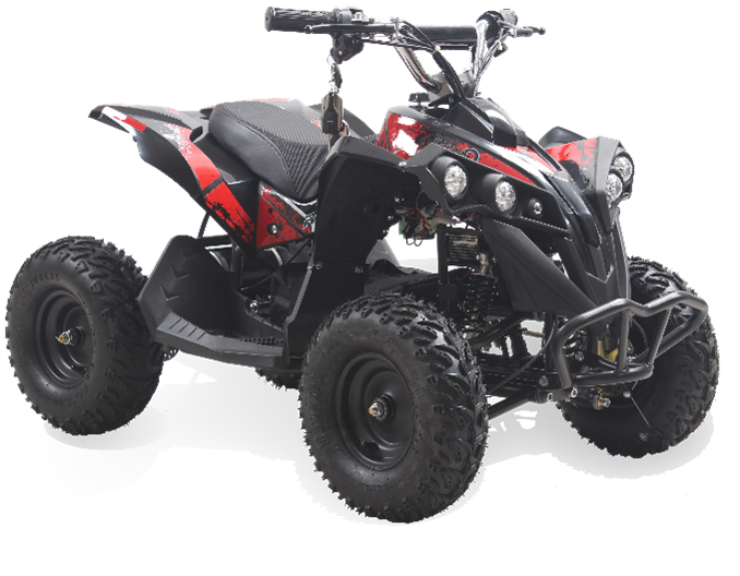 rosso kids atv