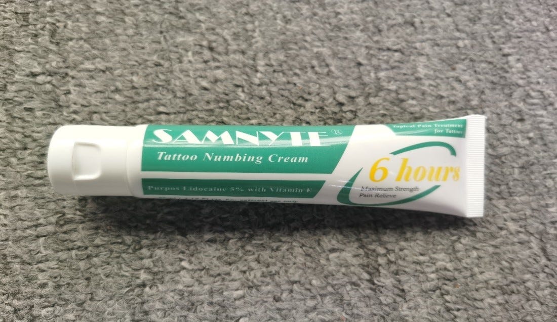Inked Inspired Tattoo Numbing Cream  Topical India  Ubuy