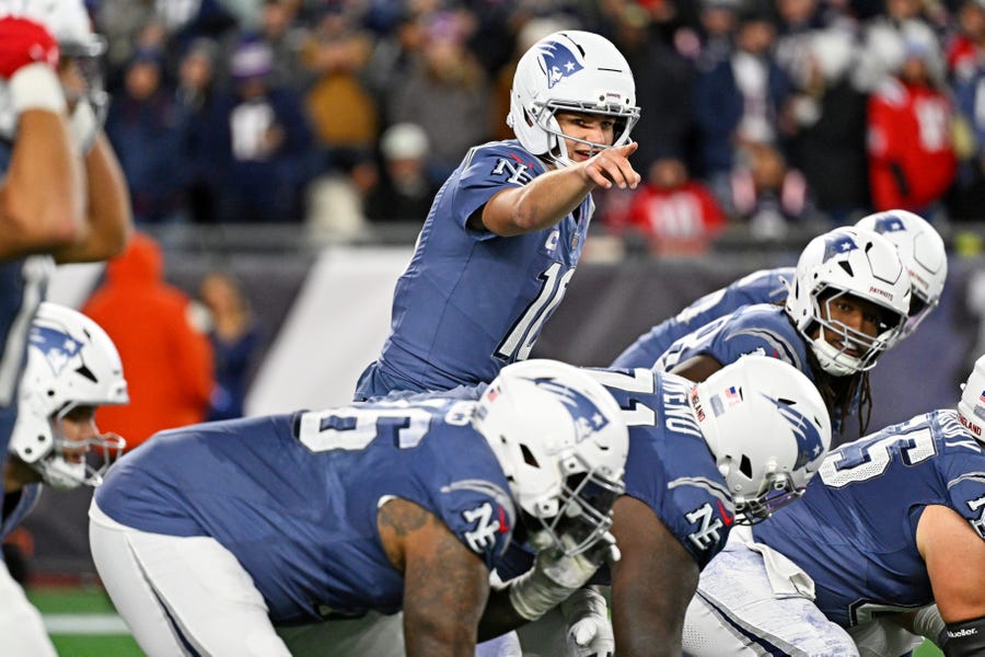 MVP chants rain down as Drake Maye extends Patriots’ win streak to 8