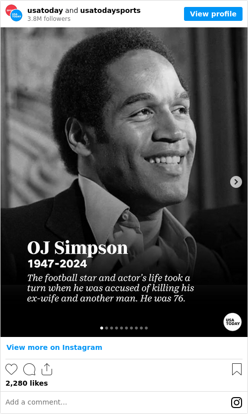 Instagram screenshot