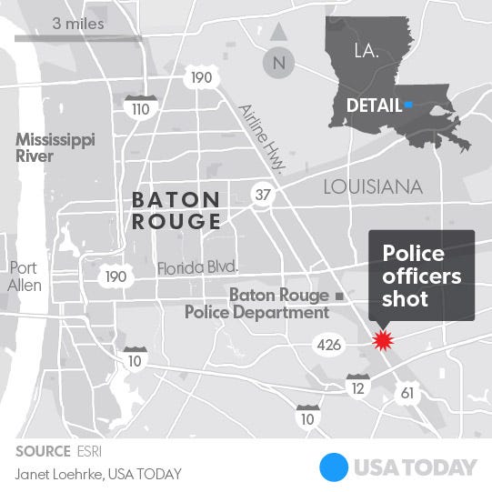 Baton Rouge police shooting What we know