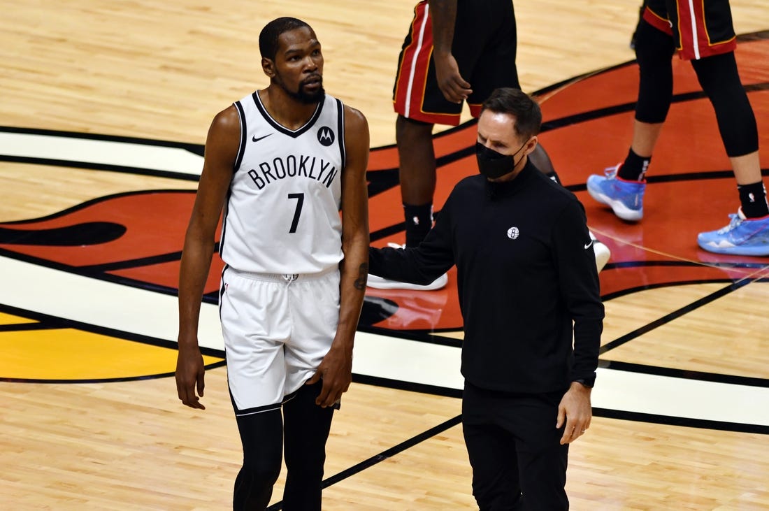 Nets’ Kevin Durant injures thigh, exits vs. Heat
