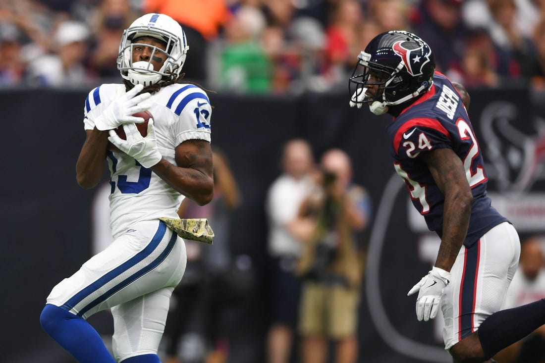 Wide receiver T.Y. Hilton is a big-play threat for the Colts.