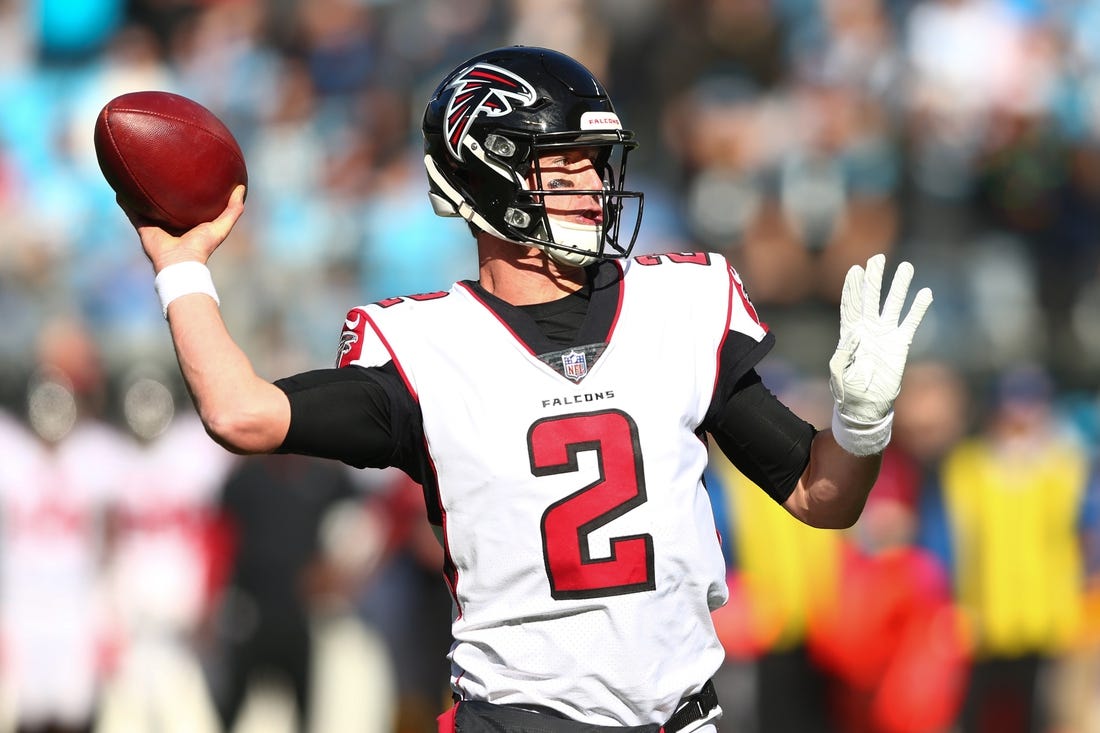 Atlanta Falcons quarterback Matt Ryan (2) threw for 355 yards and three touchdowns in a win over Tampa Bay in Week 6.