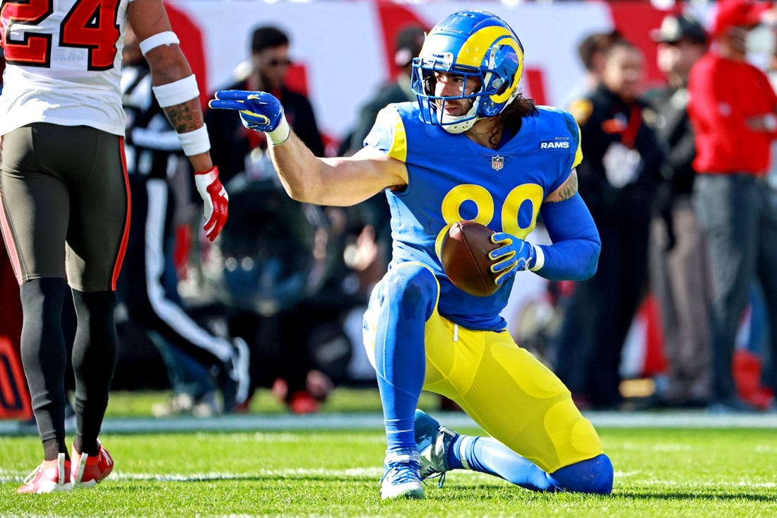 Rams TE Tyler Higbee (knee) will miss Super Bowl