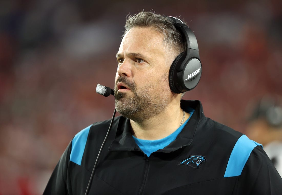 NFL Hot Seats: Carolina’s Matt Rhule favored to be next coach fired