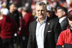 Dec 31, 2023; Landover, Maryland, USA; San Francisco 49ers general manager John Lynch before the game against the Washington Commanders at FedExField. Mandatory Credit: Brad Mills-USA TODAY Sports