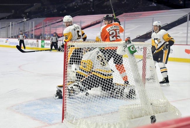 Pittsburgh Penguins at Philadelphia Flyers - 1/15/21 NHL Picks and Prediction
