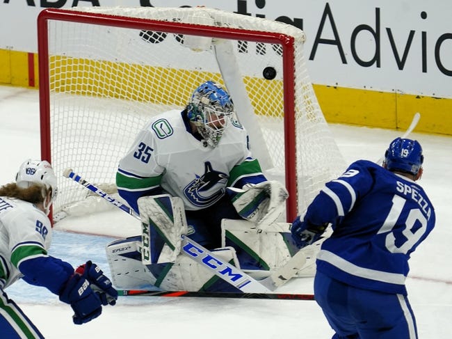 Vancouver Canucks at Toronto Maple Leafs - 2/6/21 NHL Picks and Prediction