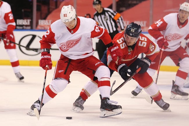 Florida Panthers at Detroit Red Wings - 2/19/21 NHL Picks and Prediction