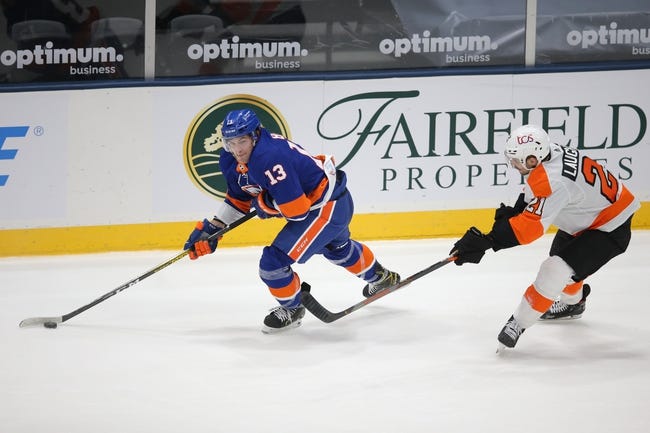 Philadelphia Flyers at New York Islanders - 3/20/21 NHL Picks and Prediction