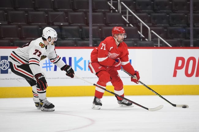 Chicago Blackhawks at Detroit Red Wings - 4/17/21 NHL Picks and Prediction