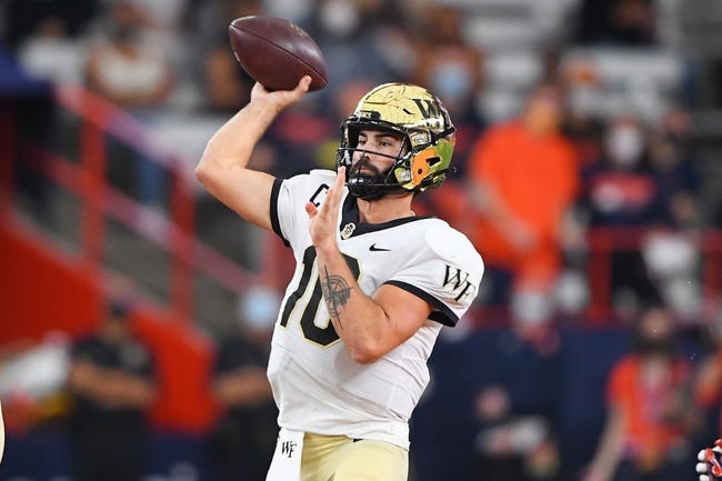 Duke at Wake Forest: 10/30/21 College Football Picks and Predictions