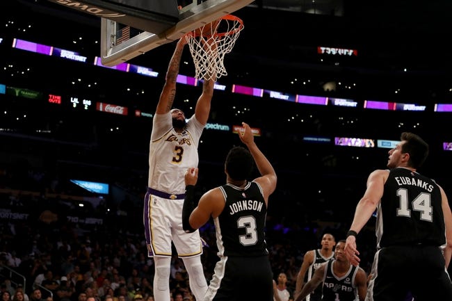 San Antonio Spurs at Los Angeles Lakers - 12/23/21 NBA Picks and Prediction
