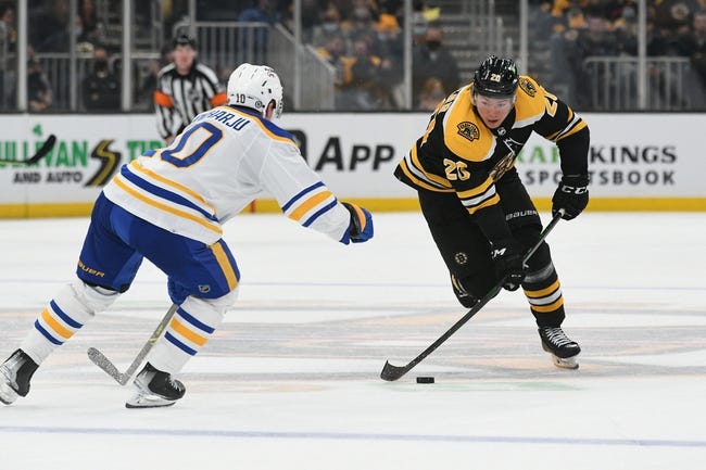 Buffalo Sabres at Boston Bruins - 4/28/22 NHL Picks and Prediction