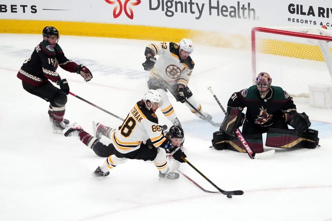 Arizona Coyotes at Boston Bruins - 3/12/22 NHL Picks and Prediction