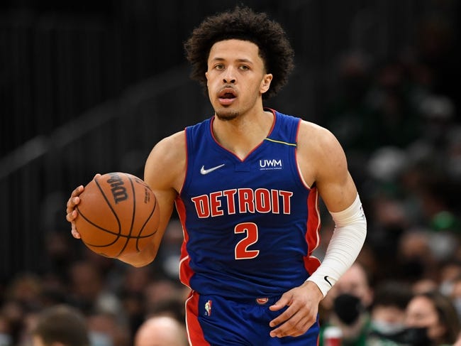 Cleveland Cavaliers at Detroit Pistons - 2/24/22 NBA Picks and Prediction