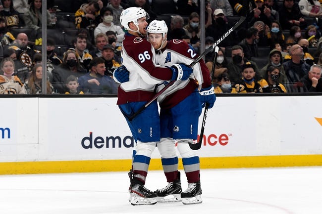 Colorado Avalanche at Detroit Red Wings - 2/23/22 NHL Picks and Prediction