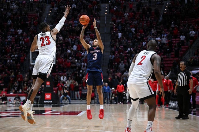 Fresno State at San Diego State: 3/10/22 College Basketball Picks and Predictions