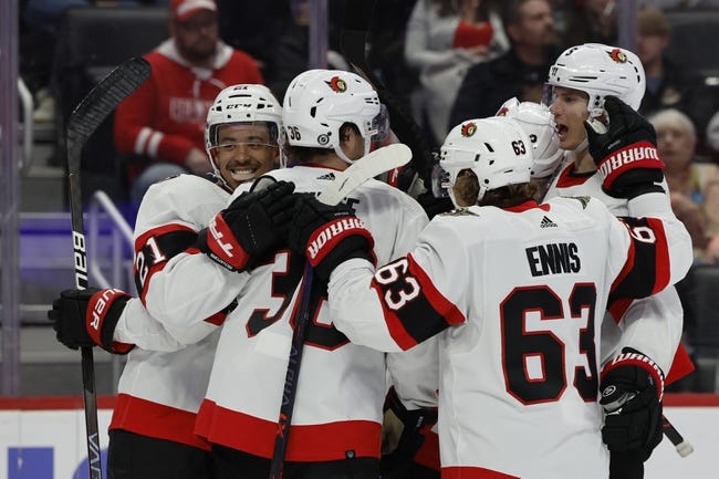 Detroit Red Wings at Ottawa Senators - 4/3/22 NHL Picks and Prediction