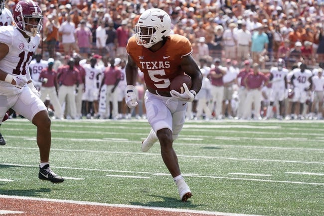 Texas at Texas Tech - 9/24/22 College Football Picks and Prediction