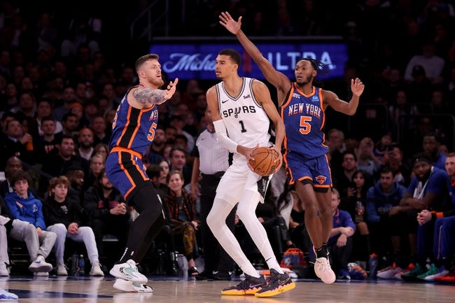 New York Knicks vs San Antonio Spurs Prediction NBA Picks 3/29/24