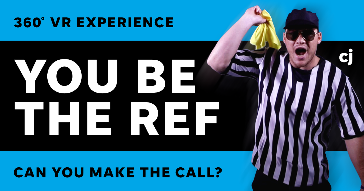 YOU BE THE REF